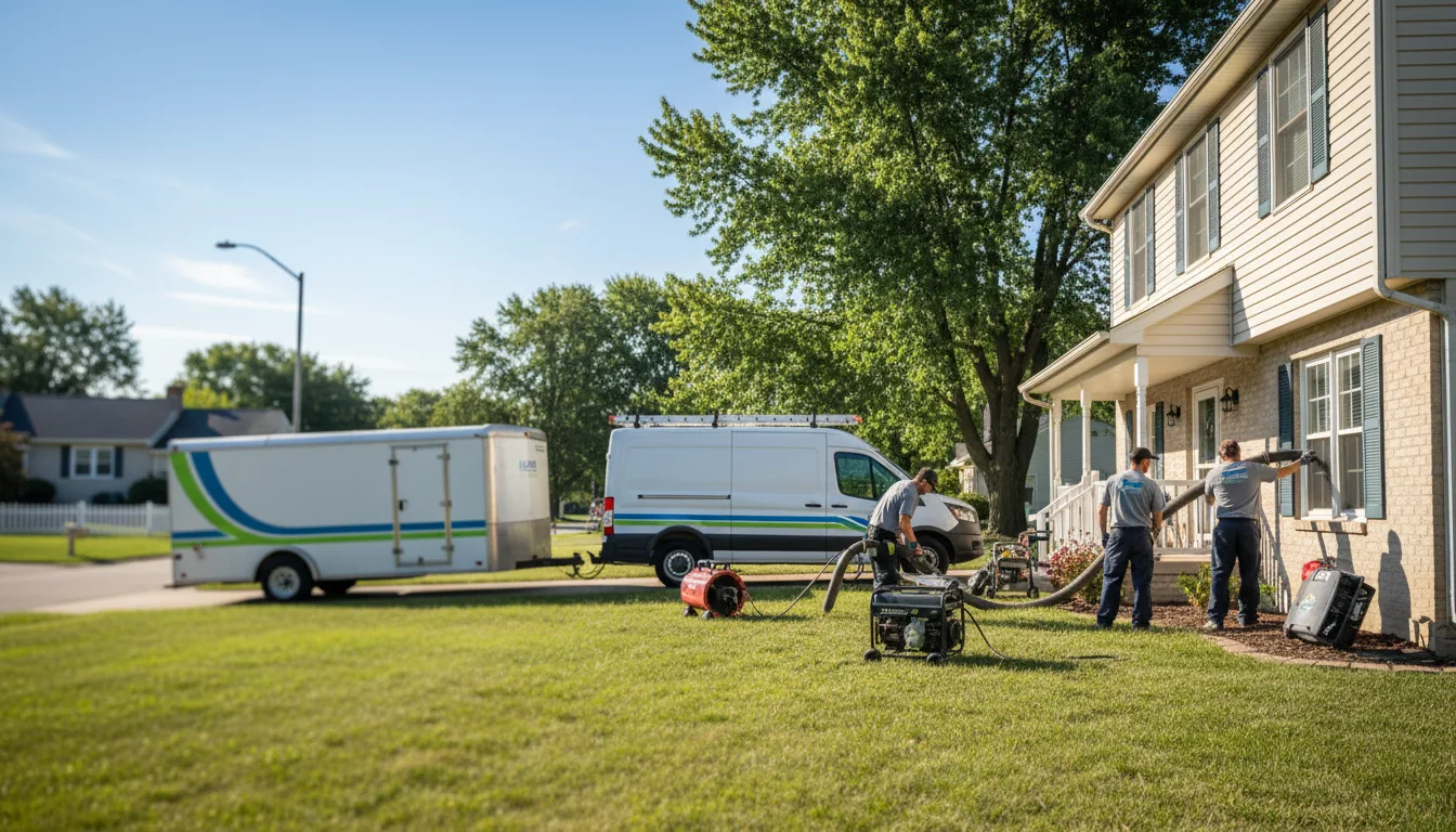 Flooded Basement Restoration And Cleanup With Repair in Steamburg, NY near me